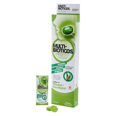 Caramelos Multibióticos Sabor Mentol