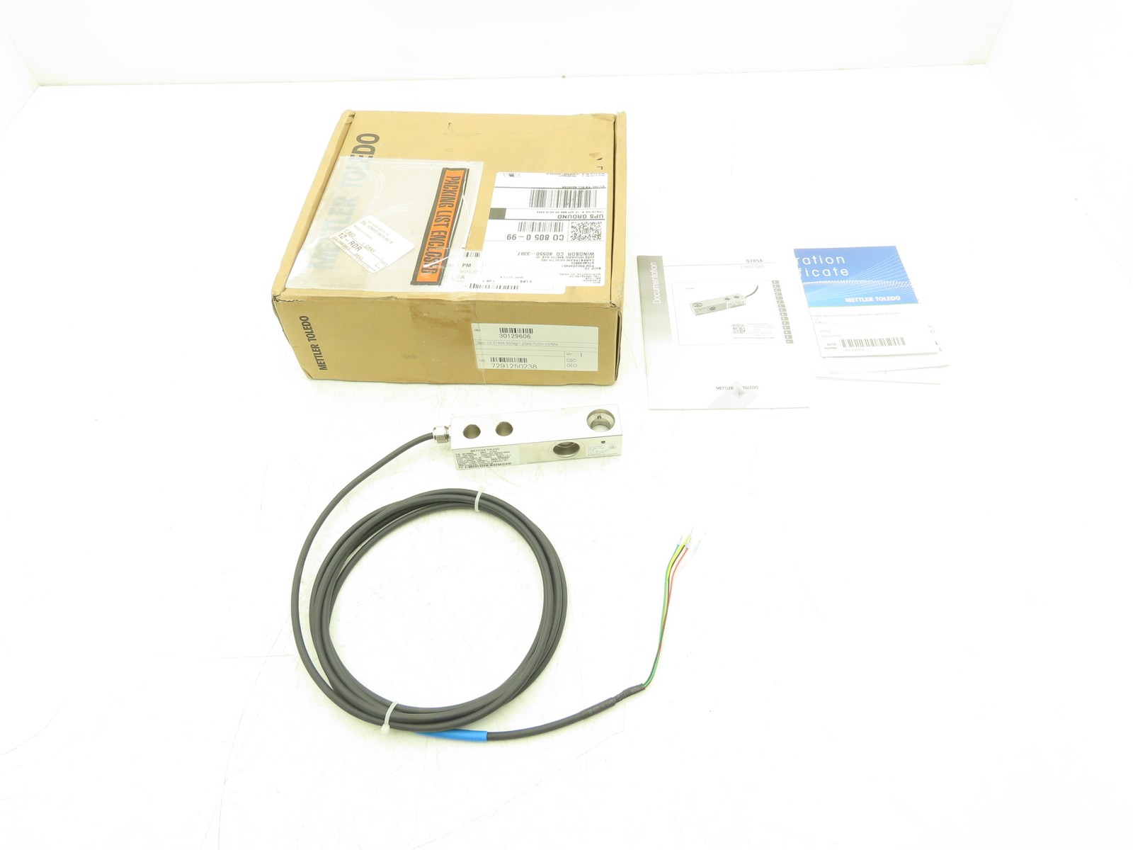 Celda de carga de viga Mettler Toledo 0745A 1250 lb para báscula de piso