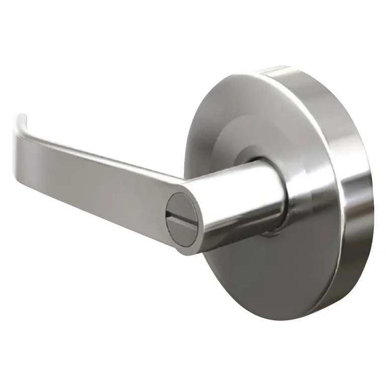 Cerradura de Manija Baño Semirecta Acero Inoxidable