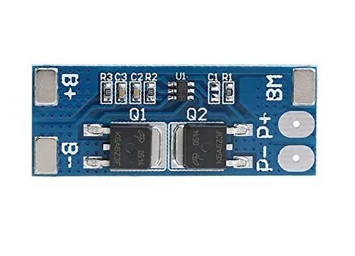 Circuito de Proteccion BMS 2S 8V 8A Para Li-ion