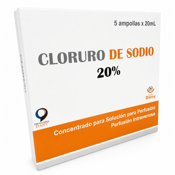 Cloruro De Sodio 20% Amp. Dany Caja X 5 Unid