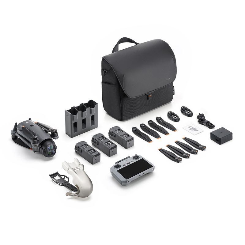 Drone DJI Mavic 4 PRO Fly More Combo (DJI RC 2) grabación en 6K, vuelo hasta 51 minutos, distancia máx. de vuelo 30Km