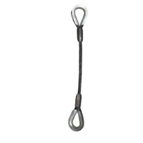 ESTROBO DE ACERO 1/2" CON GUARDACABLE