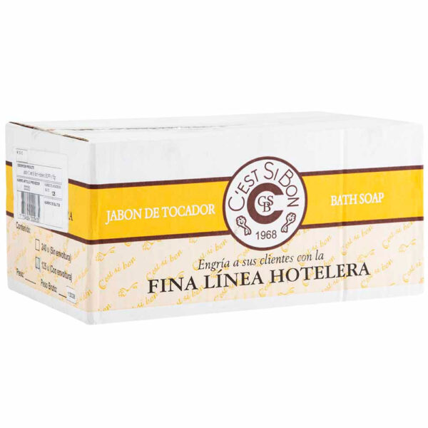 Jabón Hotelero C'EST SI BON Barra 15g Paquete 125un