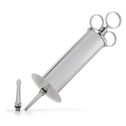 Jeringa para Lavado de Oído de Acero Inoxidable 100 ML