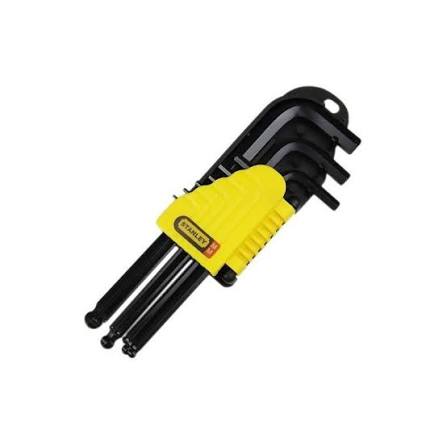 Juego de Llaves Allen 1.5 mm a 10.0 mm (9 piezas) (69-256) STANLEY