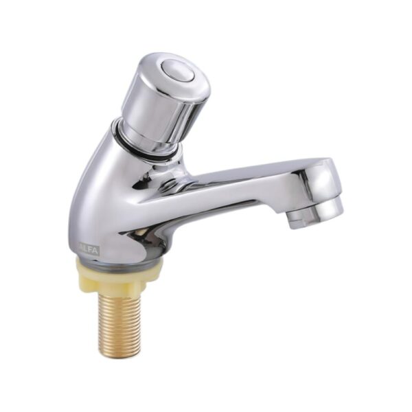 Llave Temporizador para Lavatorio Cromado Alfa