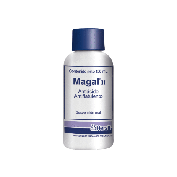 Magal II (400 mg + 400mg)/5 mL Suspensión Oral