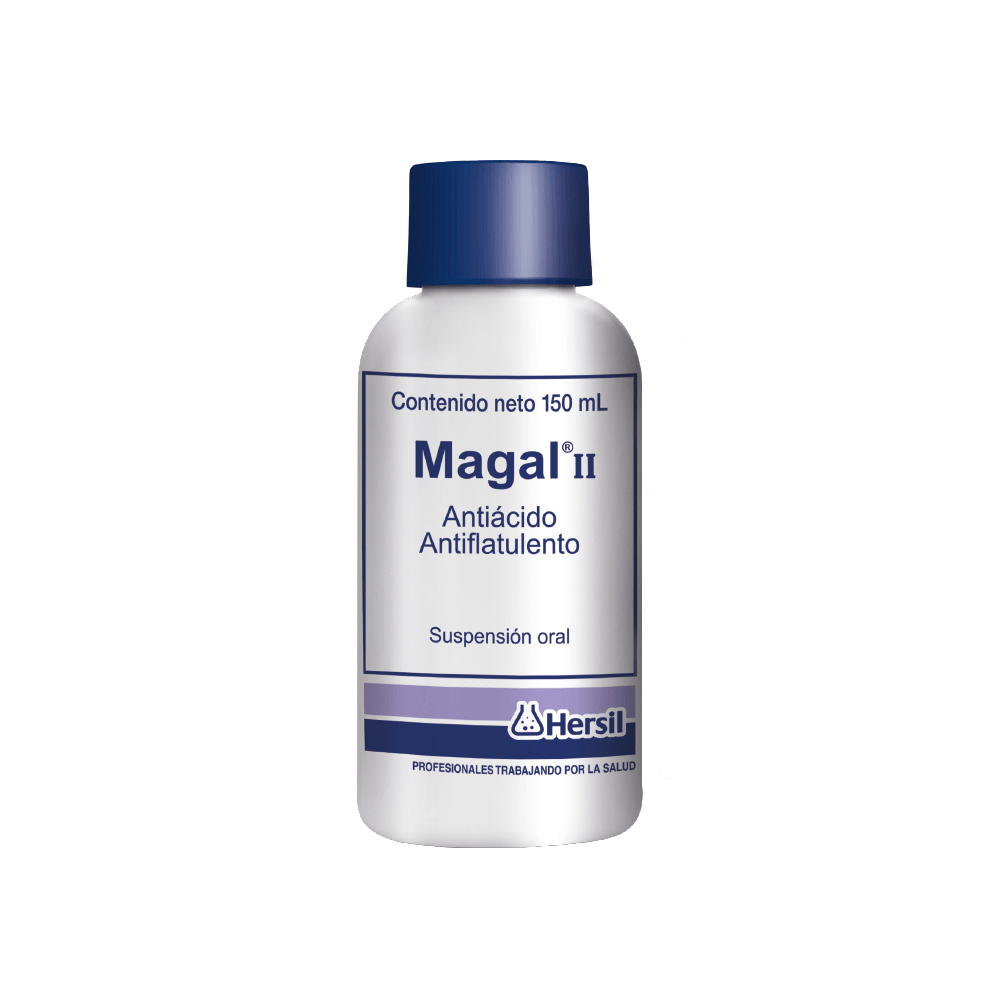 Magal II (400 mg + 400mg)/5 mL Suspensión Oral