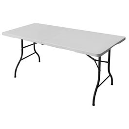 Mesa Plegable Bord 180CM Blanco MESAPL180BL