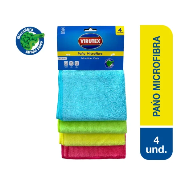Paño Virutex Microfibra Pack
