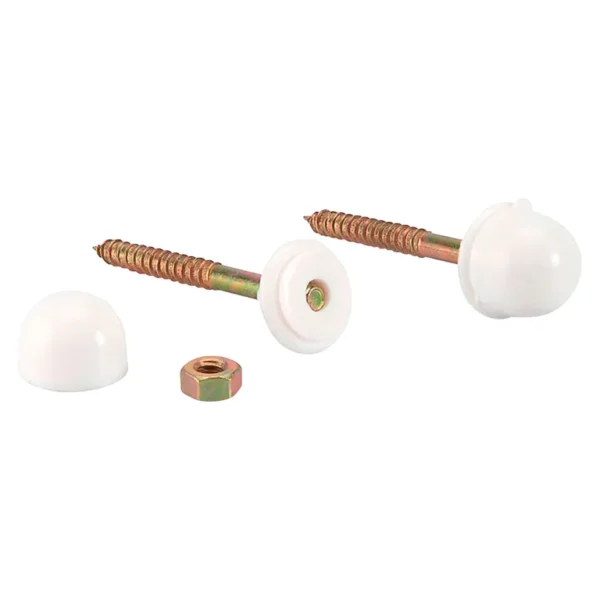 Perno de Anclaje para Inodoro 1/4''x2 1/2'' Blanco