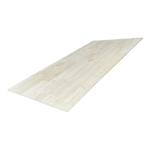 planchas de tablero finjer de madera pino de 18 mm x 4 x 8 pies de largo