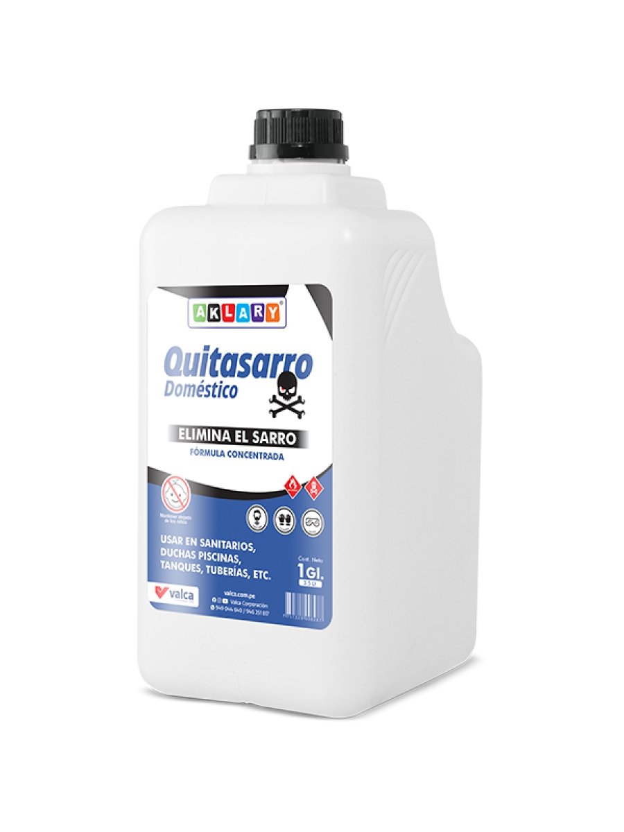 QUITASARRO DESINCRUSTANTE AKLARY GL 3.5L.