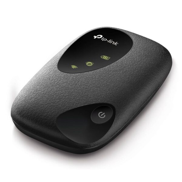 Router portátil TP-Link M7000 Wi-Fi Móvil 4G LTE, doble banda, 300 Mbps, 2100 mAh, 2 antenas internas, hasta 10 dispositivos, negro