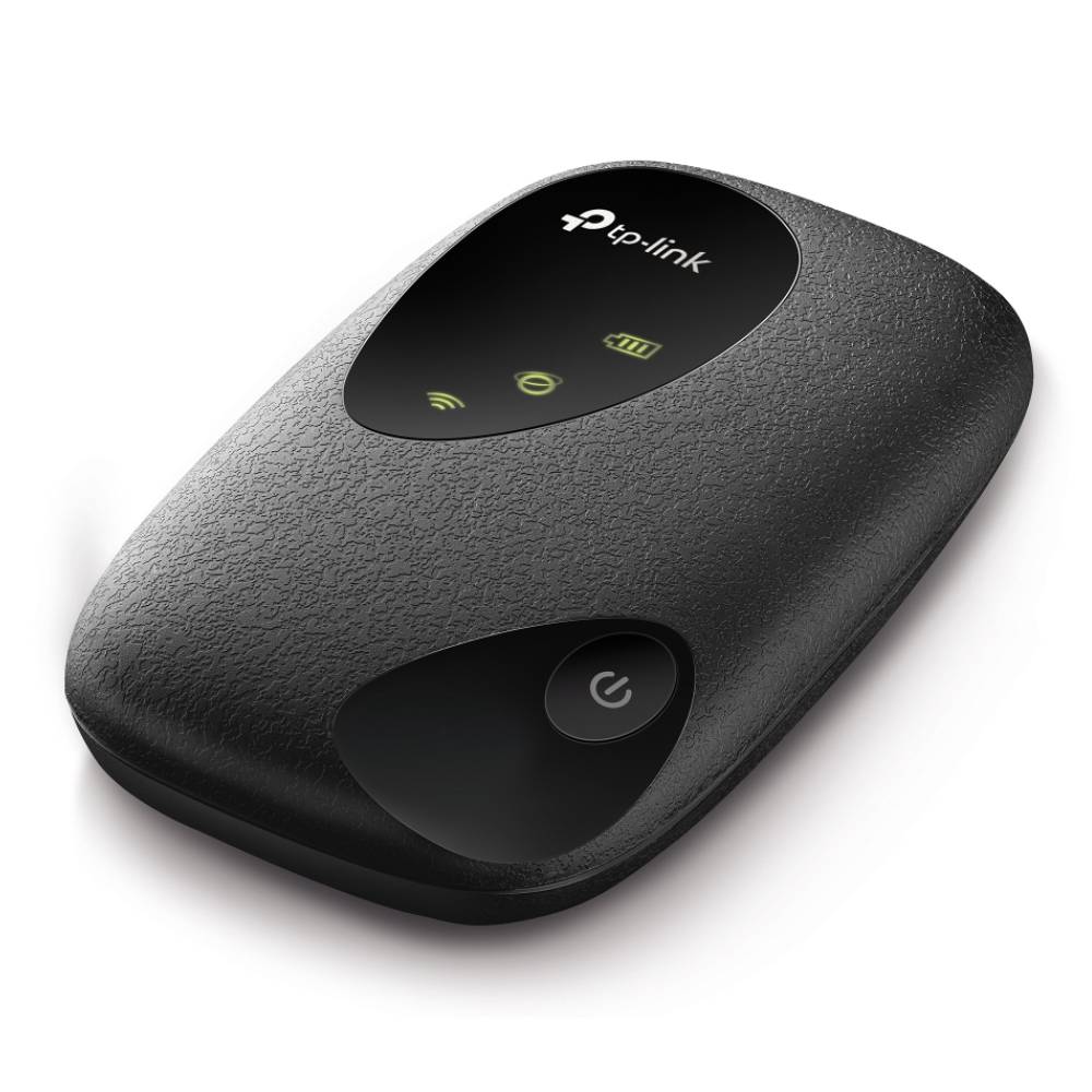 Router portátil TP-Link M7000 Wi-Fi Móvil 4G LTE, doble banda, 300 Mbps, 2100 mAh, 2 antenas internas, hasta 10 dispositivos, negro