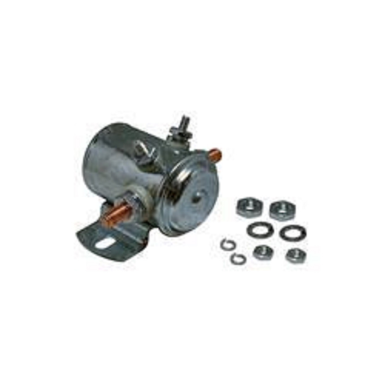 Solenoide FOR Advance 56468358 – 24 voltios continuos 200 amperios – Soporte plano